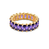 Purple Eternity Ring
