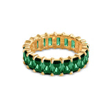 Green Eternity Ring