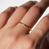 Minimal 1 Diamond Ring