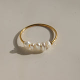 Dainty Pearl Ring