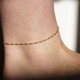 Twist Chain Anklet