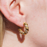 Diamond Twist Earrings
